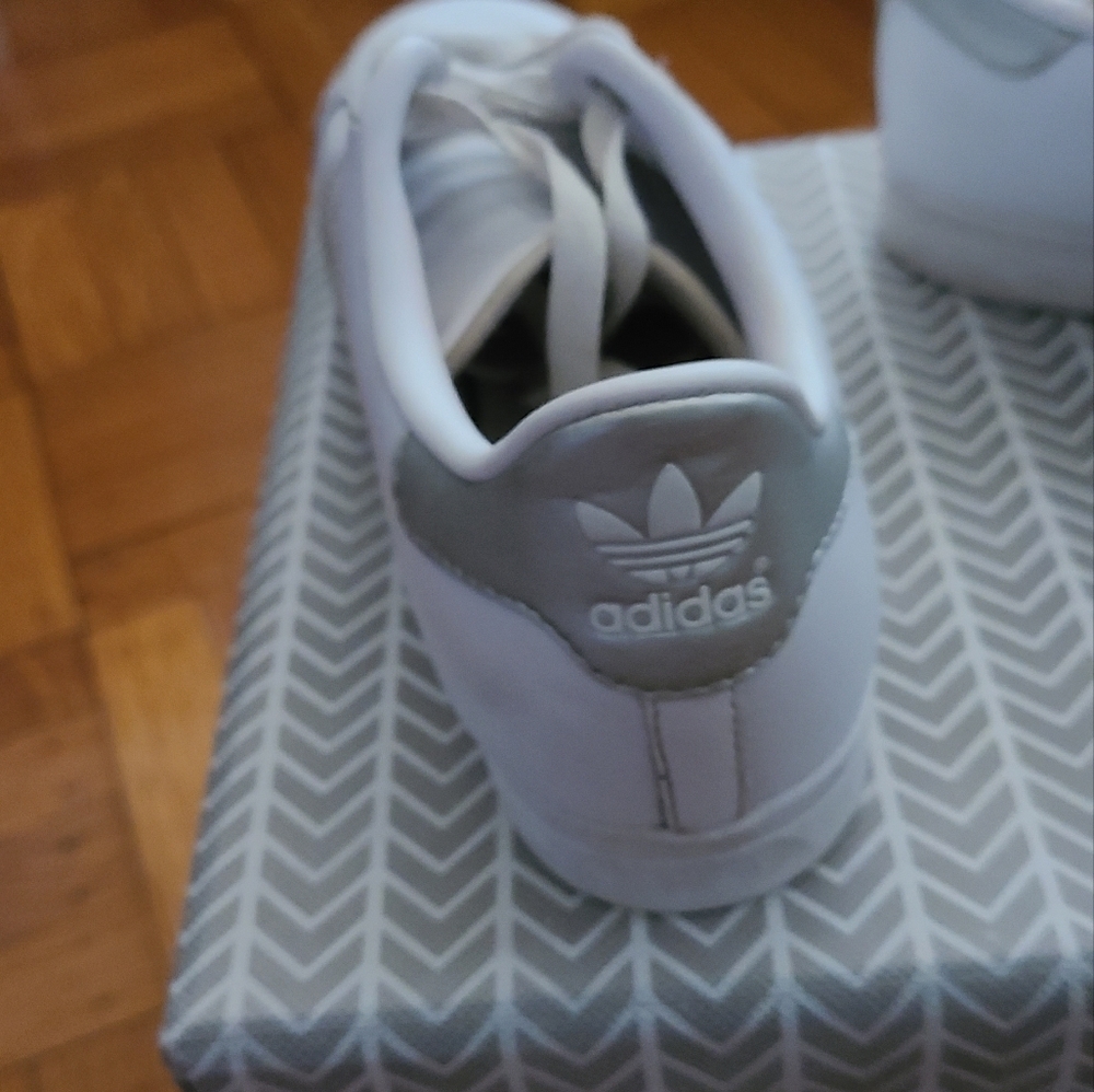 Adidas Grand Court All Leather Sneakers size 7 hp 21x🔥🔥🔥🔥 - Picture 3 of 11